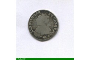 84646 - 1/5 écu aux branches d'olivier