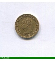 84824 - 20 LIRE CHARLES FELIX   Gênes  6,43 gr    RARE 7436 ex