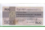 84899 - 500 Mark (Réservé p/achat produits occidentaux dans magasins spéciaux) 84899 - 500 Mark (Réservé p/achat produits occidentaux dans magasins spéciaux)