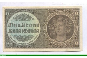 84914 - 1 Koruna Jeune fille