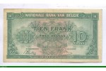 84933 - 10 Francs/2 Belgas Vert