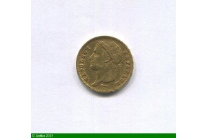 84986 - 20 FRANCS OR  NAP EMP revers REPUBLIQUE