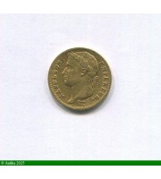 84992 - 20 FRANCS OR  NAP EMP revers EMPIRE