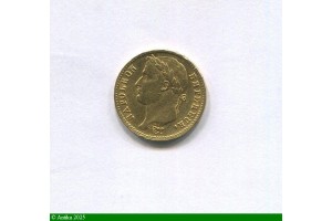 84993 - 20 FRANCS OR  NAP EMP revers EMPIRE