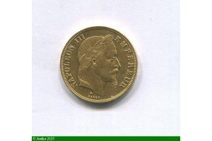 85004 - 50 FRANCS OR  NAP III T.L