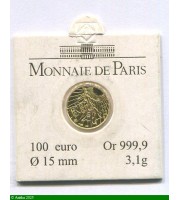 85012 - 100 EUROS OR MONNAIE DE PARIS  SEMEUSE
