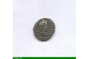 85047 - DENIER ROME 206  R/ PONTIF TRP VIII COS II