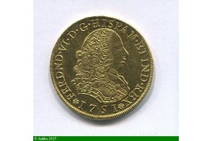 85136 - 8 ESCUDOS FERDINAND VI   Lima 27,06 gr