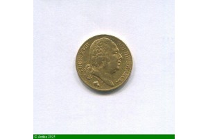 85220 - 20 FRANCS OR  Buste nu