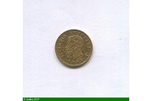 85244 - 10 LIRE VICTOR EMMANUEL II  3,22 gr   Turin