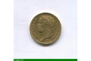 85251 - 40 FRANCS OR  NAP EMP revers EMPIRE