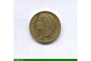 85252 - 40 FRANCS OR  NAP EMP revers REPUBLIQUE