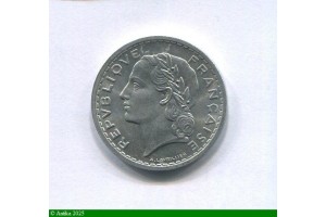 85457 - 5 FRANCS  LAVRILLIER  Aluminium
