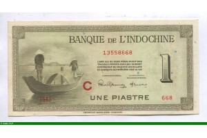 85567 - 1 Piastre  Barque  Série  C   N°668