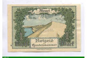 85596 - 1 Mark Territoire de la Baltique occupé par les Puissances alliés.