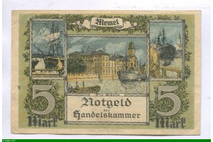 85598 - 5  Mark Territoire de la Baltique occupé par les Puissances alliés.