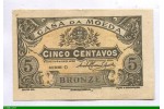 85634 - 5 Centavos Casa da Moeda (Décret 5.4.1918)