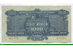 85689 - 1000 Korun Bleu SPECIMEN 85689 - 1000 Korun Bleu SPECIMEN
