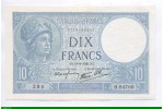 85759 - 10 FRANCS MINERVE - Type 1915 modifié