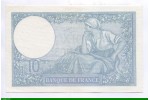 85759 - 10 FRANCS MINERVE - Type 1915 modifié