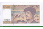 85764 - 20 FRANCS DEBUSSY - Type 1980 à fil  sécurité