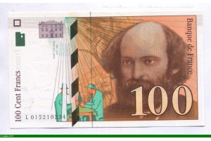 85771 - 100 FRANCS CEZANNE -Type 1997