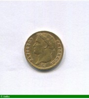 85870 - 20 FRANCS OR  NAP EMP revers EMPIRE