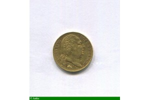 85873 - 20 FRANCS OR  Buste nu