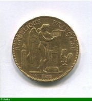 85890 - 100 FRANCS OR  GENIE