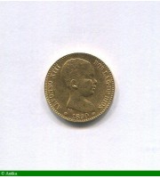 85898 - 20 PESETAS ALFONSO XIII  6,44 gr