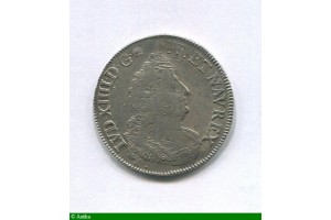 85943 - 1/2 écu aux palmes