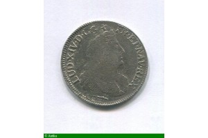 85945 - 1/2 écu aux palmes