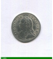 85950 - 1/5 écu aux branches d'Olivier