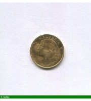 86012 - 10 FRANCS HELVETIA B;Berne   3,22 gr