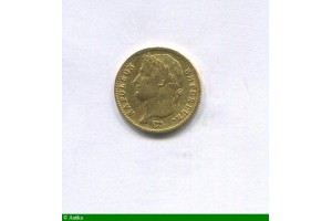 86070 - 20 FRANCS OR  NAP EMP revers EMPIRE