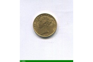 86166 - SOUVERAIN VICTORIOA Jeune  & Blason  7,99 gr