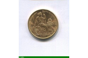 86187 - 50 SOLES LIBERTE  assise  Lima  23,40 gr