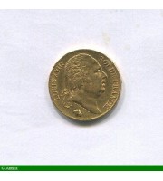 86346 - 20 FRANCS OR  Buste nu