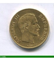 86356 - 100 FRANCS OR  NAP III T.N