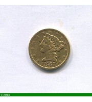86453 - 5 DOLLARS LIBERTY  8,35 gr