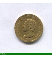 86467 - 40 LIRE CHARLES FELIX  12,89 gr L:Turin