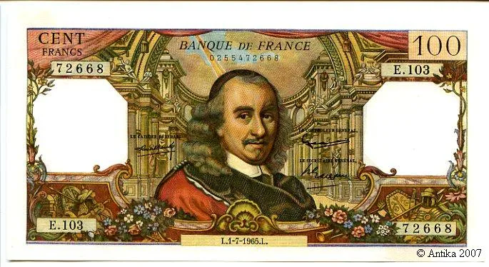 100 FRANCS CORNEILLE - Type 1964