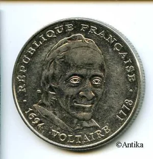 5 FRANCS VOLTAIRE