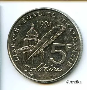 5 FRANCS VOLTAIRE