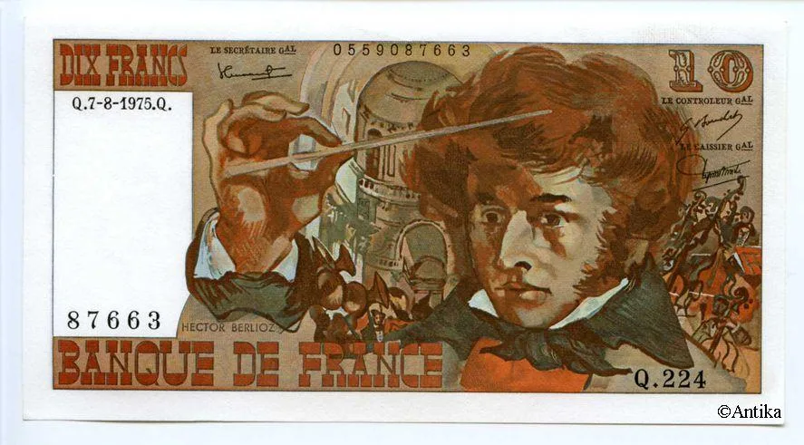 10 FRANCS BERLIOZ - Type 1972