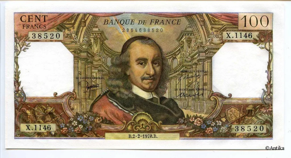 100 FRANCS CORNEILLE - Type 1964