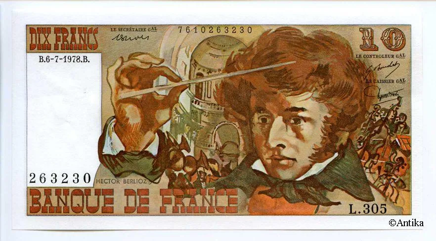 10 FRANCS BERLIOZ - Type 1972