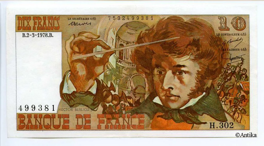 10 FRANCS BERLIOZ - Type 1972