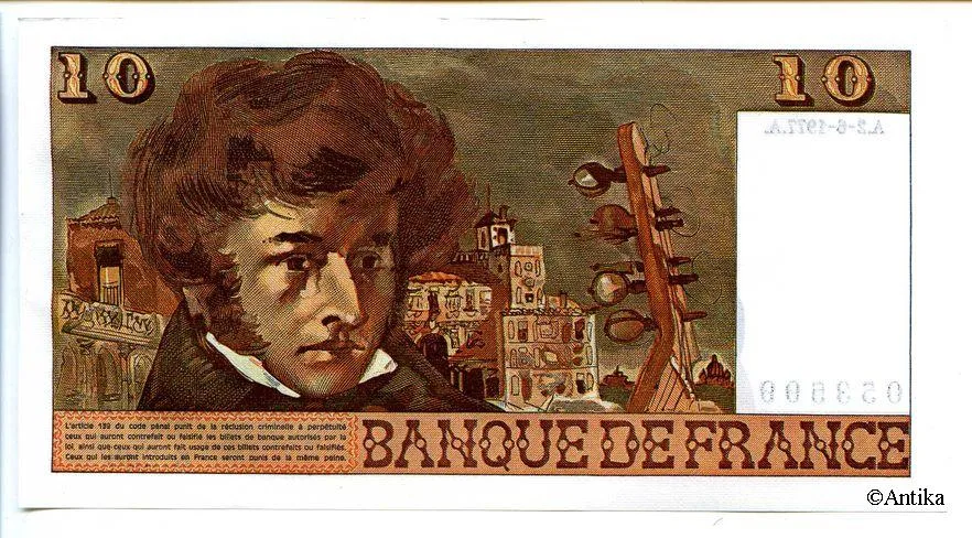 10 FRANCS BERLIOZ - Type 1972