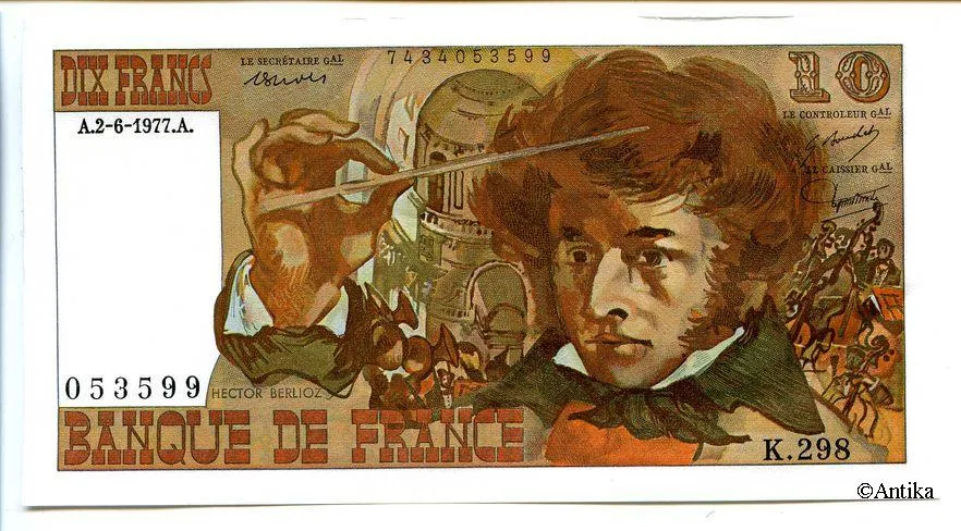 10 FRANCS BERLIOZ - Type 1972